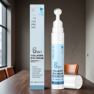 Crema de Ojos con Colágeno, Fórmula Personalizada 6 en 1, Tratamiento Antiarrugas con Bakuchiol, Rodillo para el Contorno de Ojos, Reduce las Ojeras y Reafirma - Product Image 6