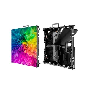 Interno esterno Full Color accesso anteriore Led Video Wall P2.6 P2.97 P3.91 P4.81 500*500mm Rental Stage Display a LED