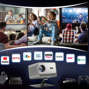 Projecteur LED portable Umiio K10 Mini HD avec mise <span class=keywords><strong>au</strong></span> point précise, haut-parleurs intégrés, pour cinéma maison à courte focale, extérieur, 2 Go de RAM, double bande - Product Image 2