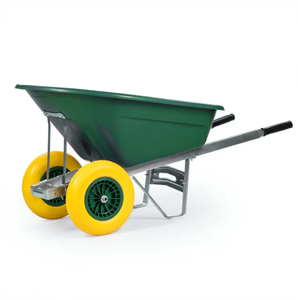 <span class=keywords><strong>รถ</strong></span><span class=keywords><strong>เข็น</strong></span>สวนพร้อมยางลมสีแดง รับน้ำหนักได้ 150 กก. โครงเหล็ก <span class=keywords><strong>รถ</strong></span><span class=keywords><strong>เข็น</strong></span>แบบเข็นมือ ดีไซน์แบบเทท้าย สำหรับใช้ในฟาร์ม - Product Image 5