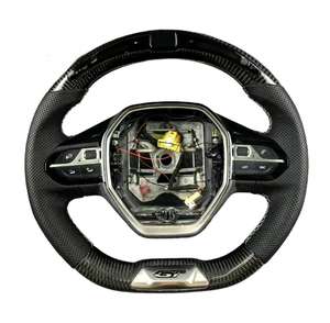 <span class=keywords><strong>Volante</strong></span> Deportivo Personalizado con Calefacción, LED, Cuero y Alcántara, Fibra de Carbono Forjada Real para Peugeot 206/208/308/408/508/<span class=keywords><strong>MK1</strong></span>/<span class=keywords><strong>GTI</strong></span> - Product Image 1