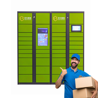 Application de casier intelligent comme postamats pour la livraison de colis système de casier intelligent transparent