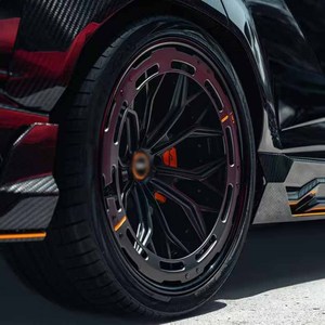 TUV/JWL pelek roda tempa mobil penumpang mewah hitam 18-24 inci serat karbon bersertifikat untuk Ben Audi BMW - Product Image 5