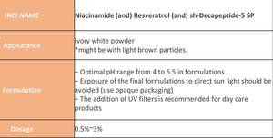 ผงเปปไทด์ต่อต้านอนุมูลอิสระสำหรับการดูแลผิวเพิ่มความกระจ่างใสให้กับสารเคมีประจำวัน X-Resveratrol - Product Image 4