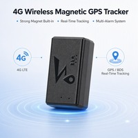 Traceur GPS 4G sans fil magnétique en temps réel pour le suivi des véhicules, des flottes et des actifs avec application gratuite, localisateur GPS universel