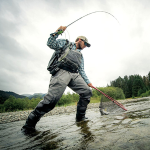 Combinaison de rangement en tissu nylon pour hommes, pêche à la mouche, poche de rangement légère, housse de poitrine respirante, couture sonique - Product Image 6
