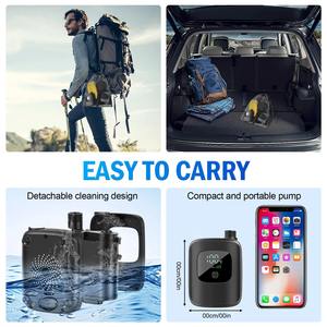 Gadget de douche extérieure, pomme de douche électrique portable pour usage domestique sur les chantiers, dans les dortoirs et dans les zones rurales. - Product Image 6