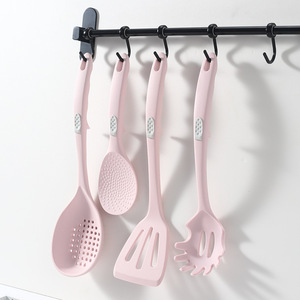 Silicone <b>Cooking</b> Utensil Set 8 Pc Non Stick Heat Resistant Food Grade Kitchen Tools For Pans And Sauces - Product Image 2