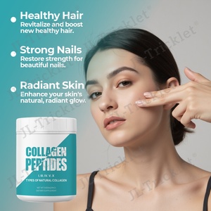Collagène Marin Hydrolysé Pur à 100% en Gros, Peptides de Poisson Marin, Vitamines Marines, Poudre de Collagène Marin Aromatisée aux Fruits 11000 <span class=keywords><strong>mg</strong></span> - Product Image 5