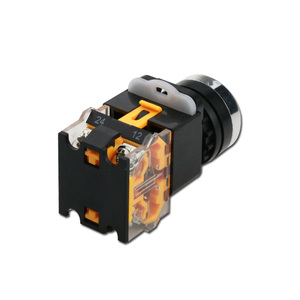 Blue Self-Reset Start Control <strong>Button</strong> 22mm Diameter 10A Max. Current 1NO1NC Push <strong>Button</strong> Switches <strong>Combination</strong> Open and Close - Product Image 4