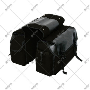 Sacoche de vélo pour porte-bagages arrière 30-40L, imperméable, kaki, vert militaire, sangle détachable, sacoche de selle pour VTT - Product Image 4