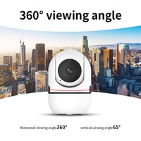 PIX-LINK Mini caméra de sécurité domestique intelligente avec vision nocturne, conversation bidirectionnelle, suivi intelligent prenant en charge le Wifi