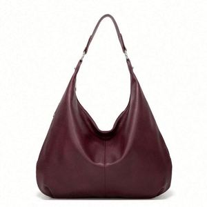 Women's <b>Beach</b> Fashion Luxury Durable PU Leather <b>Large</b> Space Soft Handle Shoulder Tote <b>Bag</b> Travel Zipper Closure 20-35L - Product Image 4