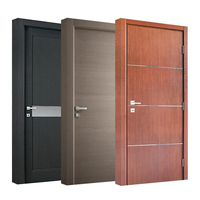 Usine intelligente Offre Spéciale conception de portes en bois Portes intérieures en bois massif Portes intérieures en bois luxueuses