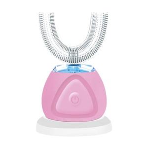 Brosse à dents électrique en Silicone de qualité alimentaire, brosse à dents automatique à 360 degrés pour enfants, brosse à dents en forme de U, étanche IPX7 - Product Image 1