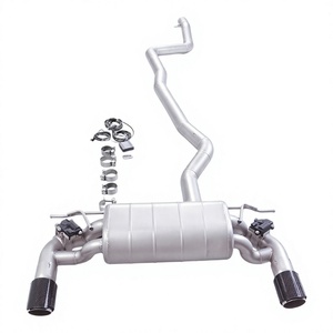 Silenciador de Alto Rendimiento Vortex para BMW F22 218i 220i, Sistema de Escape Completo Catback con Válvulas de Acero Inoxidable - Product Image 1