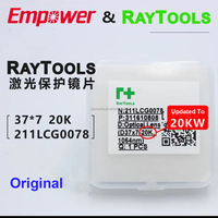 Lentille optique d'origine pour Raytools, nouvelle lentille de protection pour laser à fibre, dimensions 27,9*4,1/24,9*1,5/37X7/38,1*1,6 mm