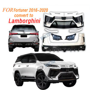 Maictop – accessoires de voiture, kit de carrosserie pour fortuner 2015-2020, mise à niveau du kit de carrosserie au style legend lexus lambo - Product Image 3