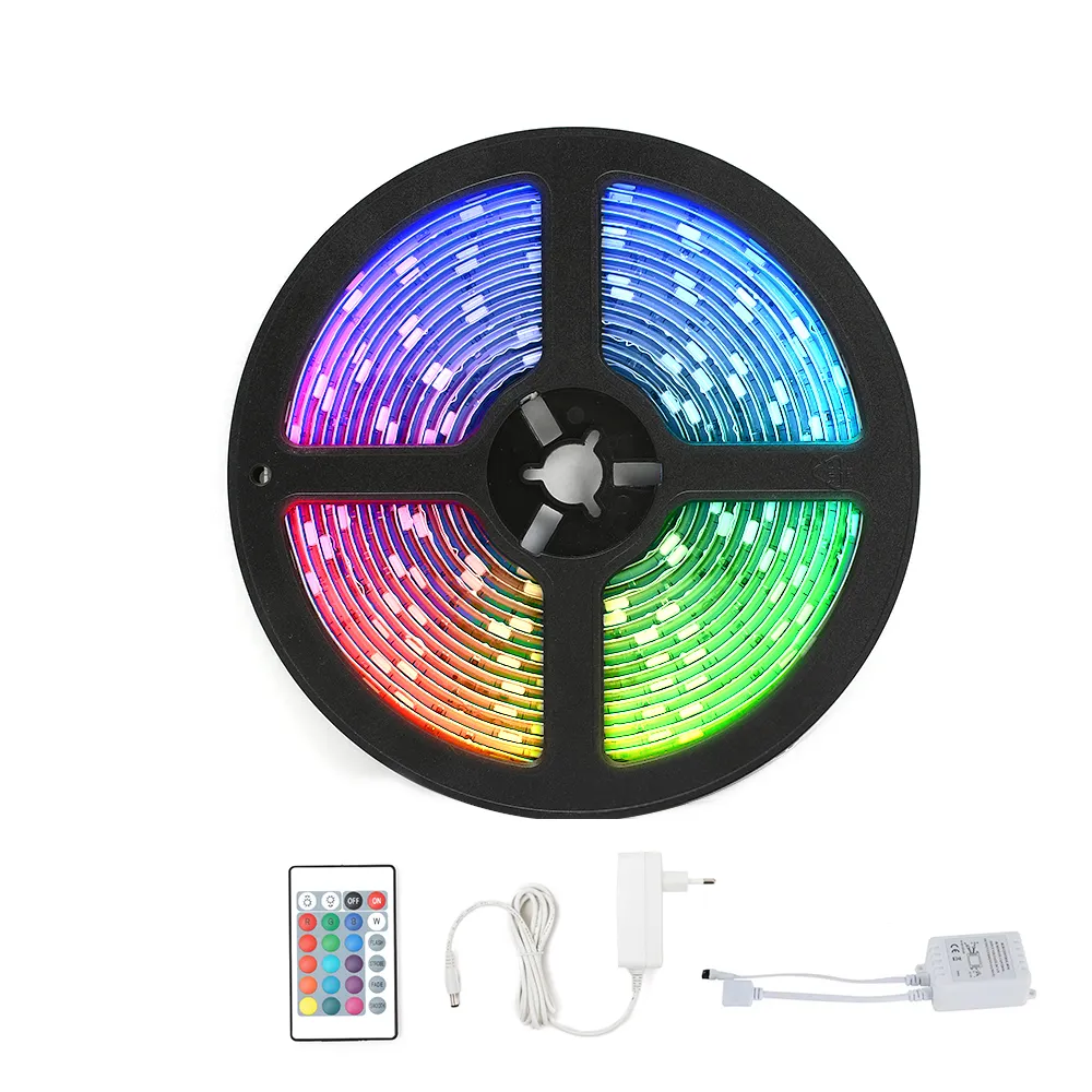 Waterproof Ip65 Smd5050 Viral Backlight 20m Rgb Tape Alexa Led Strip Light