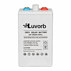 Batterie de stockage d'énergie, batterie au plomb-acide 2V100Ah, 600Ah, énergie solaire 200Ah, 300Ah, 400Ah, 1000Ah, batterie gel VRLA scellée - Product Image 2