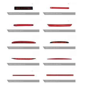 ไฟท้าย<span class=keywords><strong>รถ</strong></span>บัสแบบรวมพร้อมแถบไฟ LED ตรงกลาง, ไฟท้ายแบบรวม 4 รูปแบบสำหรับอะไหล่<span class=keywords><strong>รถ</strong></span>บัสโดยสารยี่ห้อ Yutong - Product Image 5