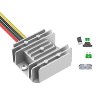 Convertisseur de tension DC/DC pour usage domestique et industriel, régulateur de tension 12V 10A monophasé, sortie unique, étanche IP67, 120W