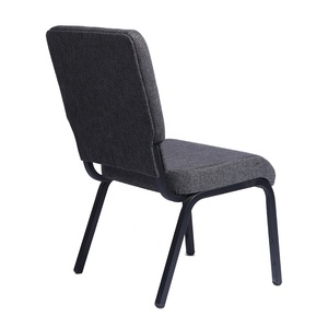 Usine de vente en gros, siège de théâtre Commercial, salle d'église Offre Spéciale, chaise d'église empilée, chaise d'église rembourrée - Product Image 4