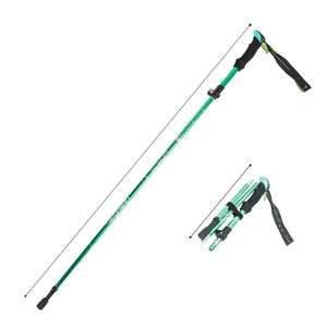 Bâton de marche nordique portable, pliable, adapté aux personnes âgées, pour le camping et la randonnée, avec fonction télescopique facile, sac inclus - Product Image 1