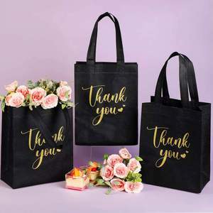 Cheap Tote Bags Custom <b>Printed</b> Recyclable Fabric Non Woven Shopping Bags with logo - Product Image 3