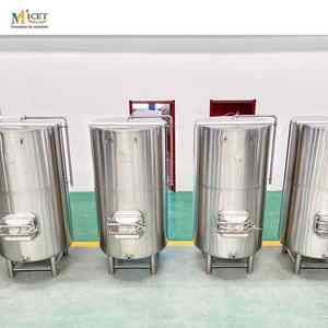 MICET 800L Tanque de fermentación de elaboración de sake japonés con diseño personalizable Tapa extraíble y componentes de núcleo Bomba y motor - Product Image 5