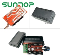Contrôleur de vitesse de moteur 2000W 10-50V MAX 40a PWM DC contrôleur HHO RC commutateur de vitesse Variable réglable