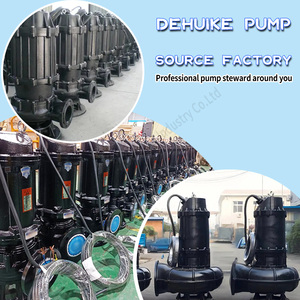 Bombas de sumidero de residuos de drenaje Dehuike Wq, bomba de aguas residuales de fundición de hierro, bomba sumergible de aguas residuales sin obstrucción de <span class=keywords><strong>220</strong></span> voltios - Product Image 6