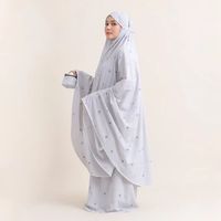 Ensemble de prière Mukena Calyssa Travel pour femmes, vêtements islamiques modestes d'Indonésie