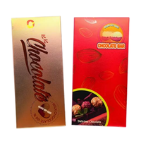Boîte à tiroir en papier kraft personnalisée de luxe pour emballage alimentaire, barre chocolatée, emballage cadeau de qualité alimentaire