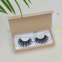 Étiquette privée personnalisée en 3d pour cils, logo de haute qualité, personnalisé, rose or, boîte d'emballage de cils, échantillon gratuit, livraison gratuite