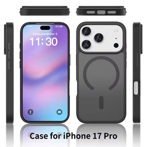 Funda Magnética de Alta Calidad para iPhone con Acabado Mate, Resistente a Impactos, para iPhone 17 16 15 14 13 Pro Max, Delgada y Protectora - Product Image 2