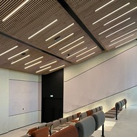 Acousound cinéma bureau poste de travail plafond mural déco noyer chêne bois 3 faces placage latte insonorisée panneaux acoustiques en bois