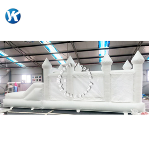 Château gonflable commercial amusant et mignon <span class=keywords><strong>pour</strong></span> enfants, trampoline gonflable blanc, location de château <span class=keywords><strong>pour</strong></span> <span class=keywords><strong>mariage</strong></span>, <span class=keywords><strong>pour</strong></span> enfants - Product Image 4