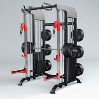 Équipement de musculation et de fitness professionnel pour la maison : Smith & Function Trainer, Rack multifonction, Machine Smith