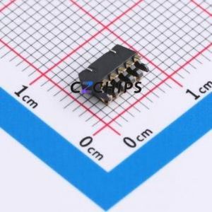 GT-BTP12705-0225B-013B Blade/Spring Contact Battery Connector SMD,P=1.27mm Connector Spring Contact Type 1.27mm 5P Vertical - Product Image 2