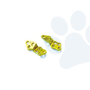 Rechtlijnig maxillofaciaal chirurgisch instrument orthopedisch implantaat 25 graden DPO vergrendelplaat voor botfixatie - Product Image 5