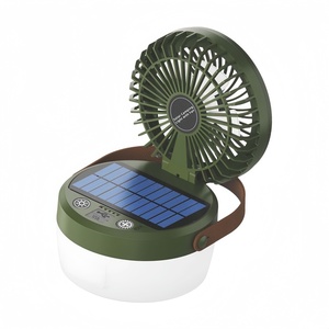 <span class=keywords><strong>Linterna</strong></span> <span class=keywords><strong>de</strong></span> ventilador plegable LED multifuncional con energía solar IP44 impermeable 50000 horas <span class=keywords><strong>de</strong></span> vida útil-Luz <span class=keywords><strong>de</strong></span> emergencia y tienda <span class=keywords><strong>de</strong></span> campaña - Product Image 1