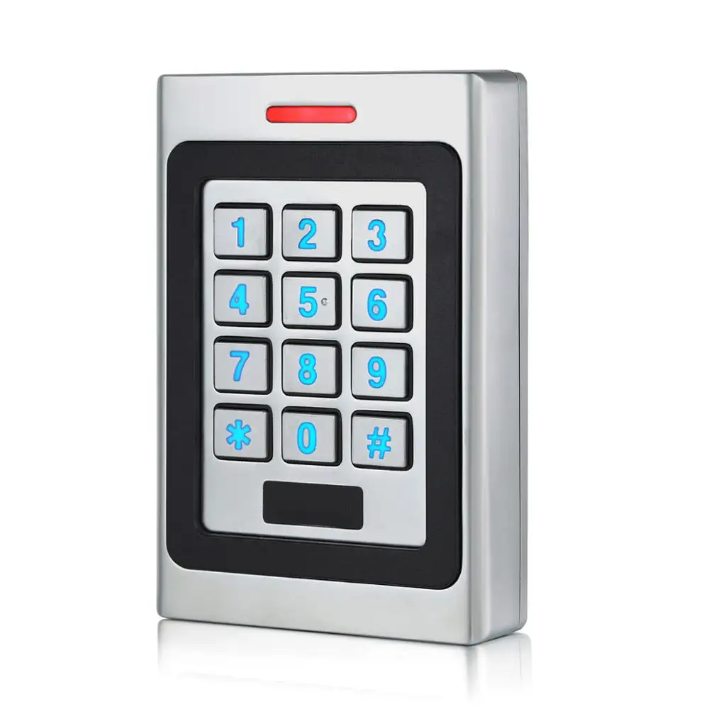125Khz RFID Security gate Keypad Access Control System Kit Door Lock Waterproof IP68 Metal Case