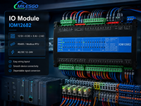 Contrôleur I/O à distance Milesgo IOM12682, module d'acquisition de données industrielles pour PLC, SCADA et automatisation des bâtiments