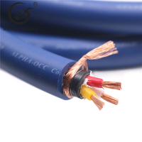 Câble d'alimentation HIFI en gros, 3 conducteurs en cuivre sans oxygène OFC, cordon secteur, longueur personnalisable pour voiture, ordinateur, projecteur, amplificateur, haut-parleur