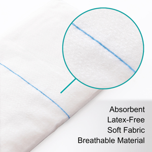 Coussinets abdominaux <span class=keywords><strong>ABD</strong></span> stériles de 5 "x 9", 25 pièces, enveloppés individuellement, coussinets abdominaux de premiers soins absorbants épais - Product Image 3