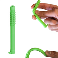 Bâtonnet à mâcher respirant en silicone pour huiles essentielles, embout buccal pour inhalation d'huiles essentielles
