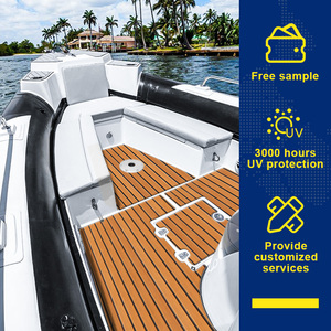 Oferta: Cubierta de Barco de Espuma <span class=keywords><strong>EVA</strong></span> Personalizada, Antideslizante y con Protección UV, con Superficie Ranurada Cepillada, 6mm de Grosor, Color Marrón Oscuro, para Uso en Marinas - Product Image 4