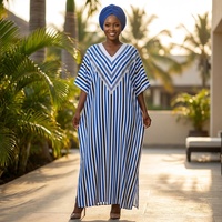 Nouvelles Robes de Soirée Africaines Grande Taille pour Femmes, Dashiki Ankara à Paillettes, Tenues Décontractées en Polyester pour Fêtes