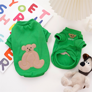 C093 Pull à capuche pour chien à motif d'ours mignon, écologique, pour l'hiver, pour petits animaux - Product Image 5